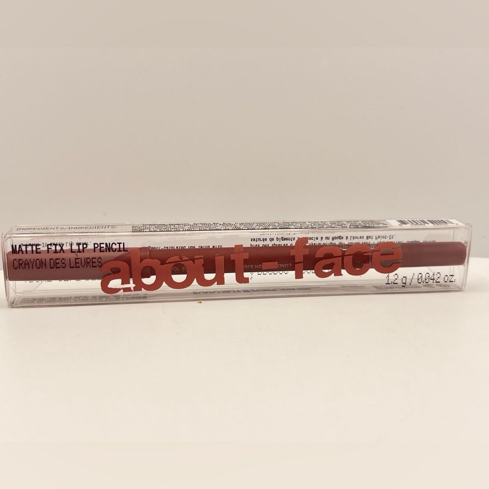 $6 🌸 About Face Matte Fix Lip Pencil ~ ‘Little Little’ (Mauve) FULL SZ ~ NEW